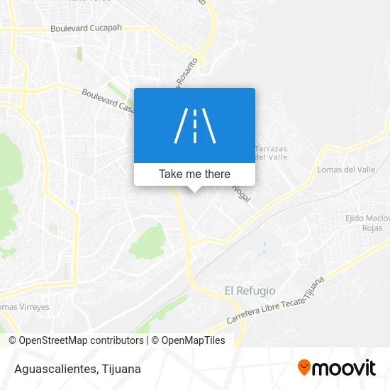 Aguascalientes map