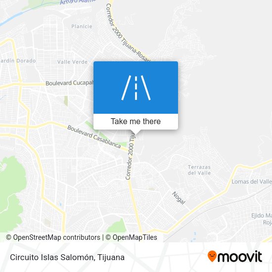 Mapa de Circuito Islas Salomón