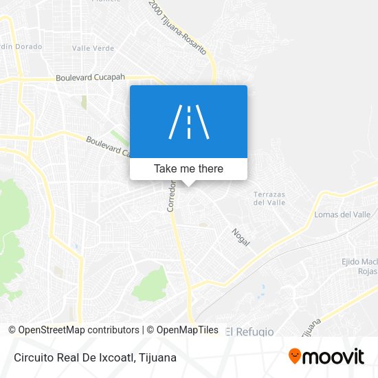 Circuito Real De Ixcoatl map