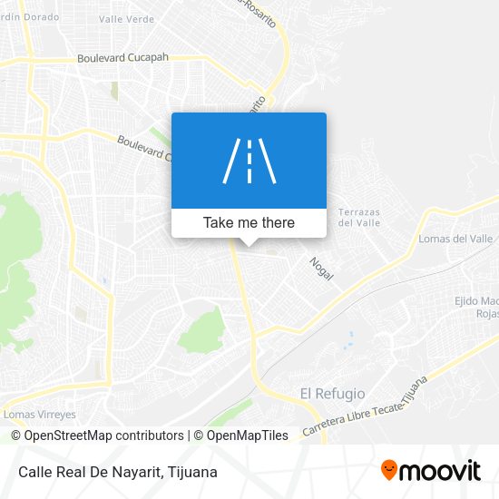 Calle Real De Nayarit map