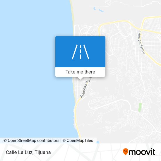 Mapa de Calle La Luz