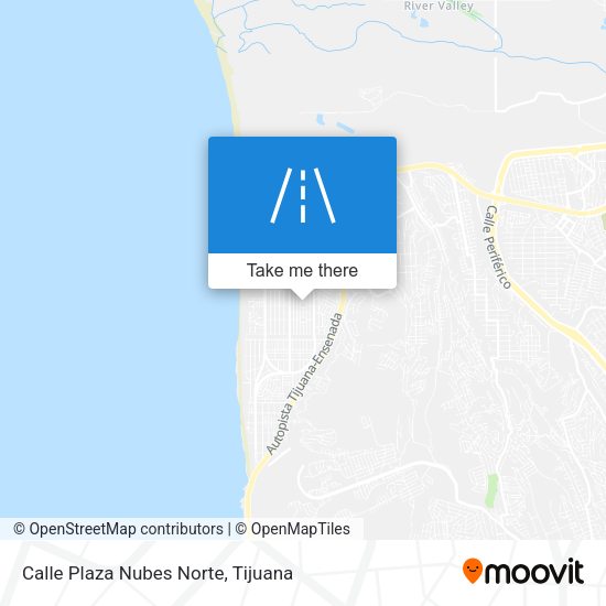Calle Plaza Nubes Norte map