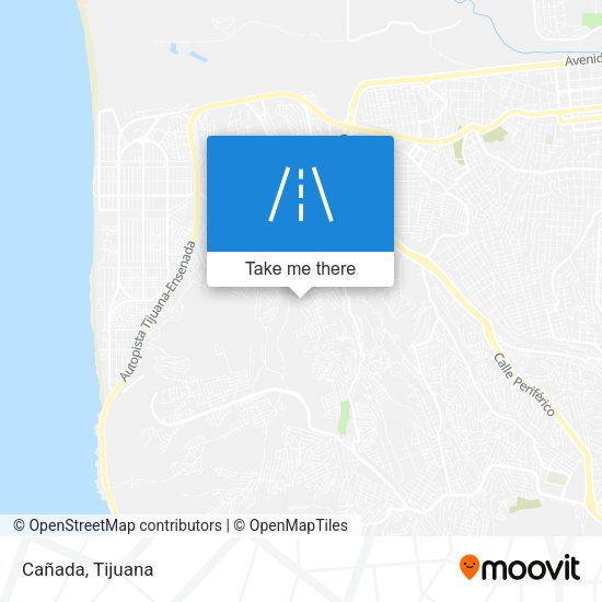 Mapa de Cañada