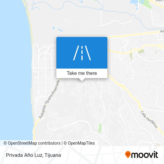 Mapa de Privada Año Luz