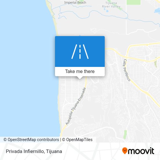 Mapa de Privada Infiernillo