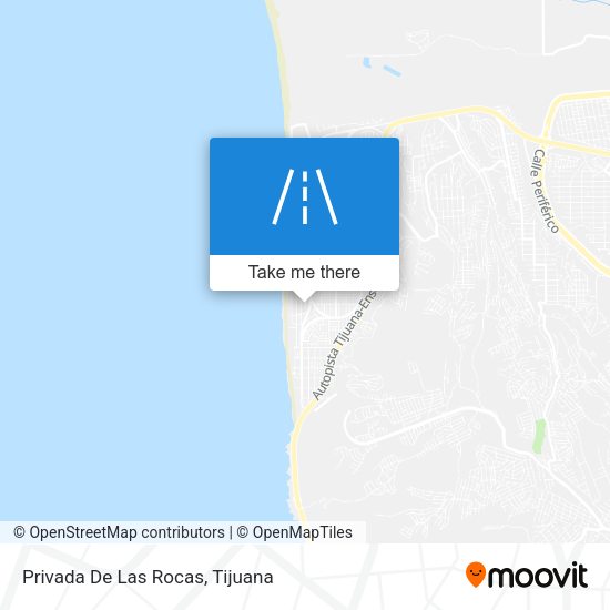 Mapa de Privada De Las Rocas