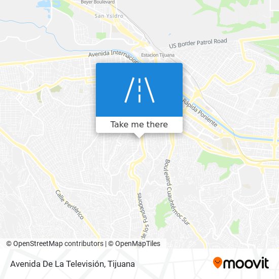 Avenida De La Televisión map