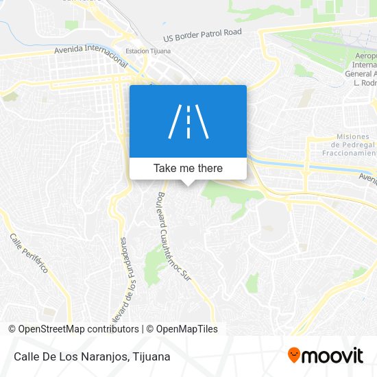 Calle De Los Naranjos map