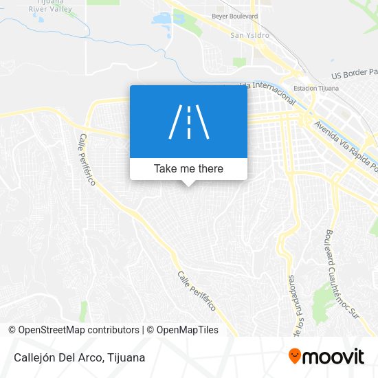 Callejón Del Arco map