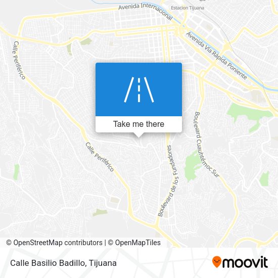 Calle Basilio Badillo map