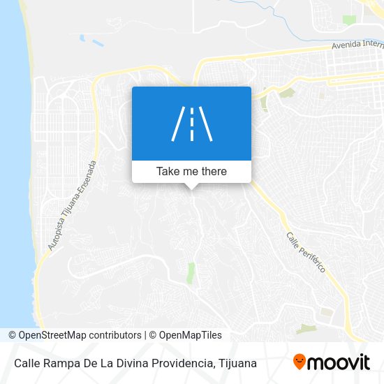 Calle Rampa De La Divina Providencia map