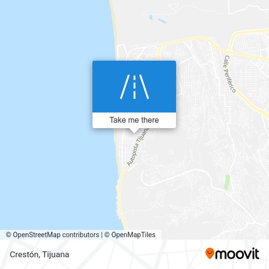 Mapa de Crestón