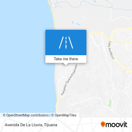 Mapa de Avenida De La Lluvia