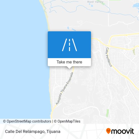 Calle Del Relámpago map