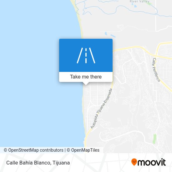 Mapa de Calle Bahía Blanco