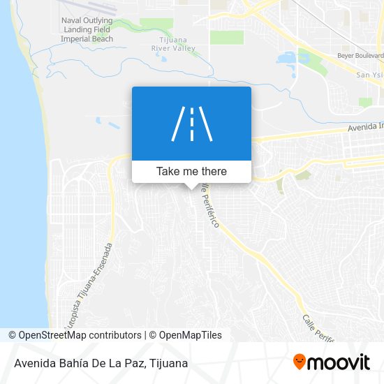 Avenida Bahía De La Paz map