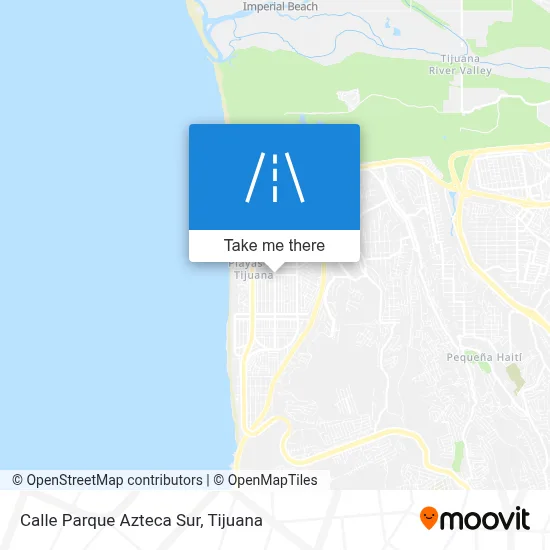 Calle Parque Azteca Sur map
