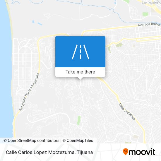 Calle Carlos López Moctezuma map