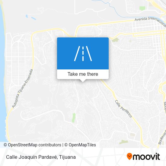 Calle Joaquín Pardavé map