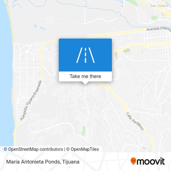 Mapa de María Antonieta Ponds