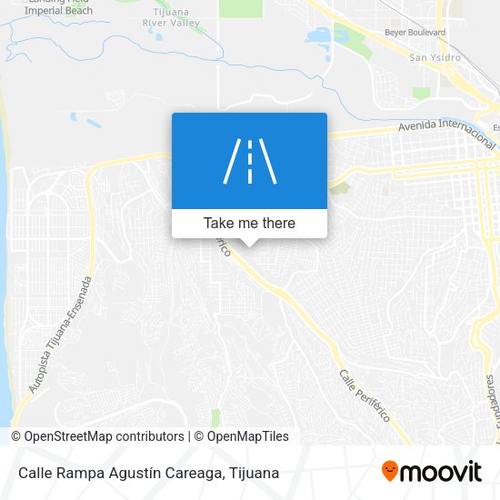 Mapa de Calle Rampa Agustín Careaga