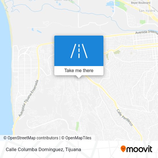 Calle Columba Domínguez map