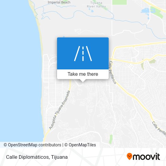 Mapa de Calle Diplomáticos