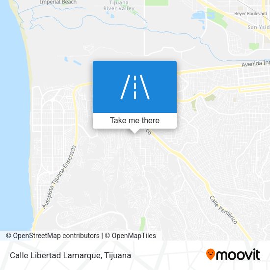 Calle Libertad Lamarque map