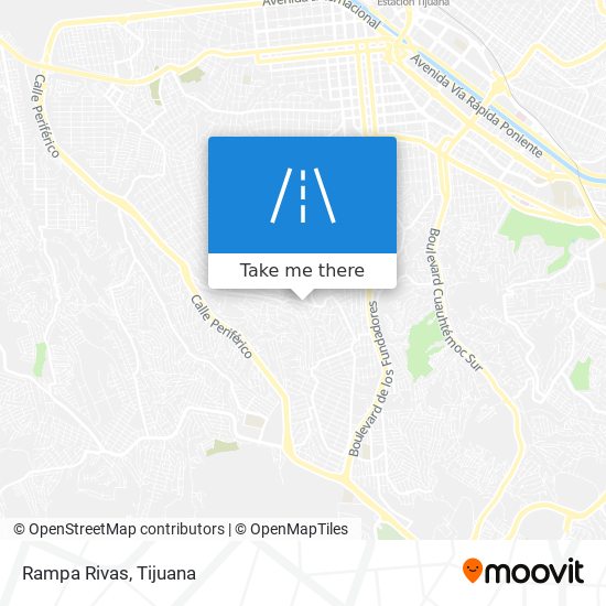 Rampa Rivas map