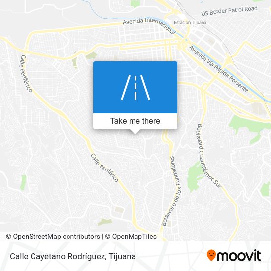 Calle Cayetano Rodríguez map