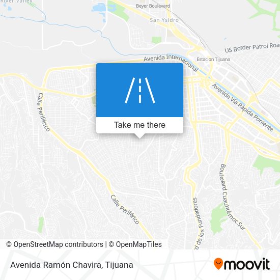 Avenida Ramón Chavira map