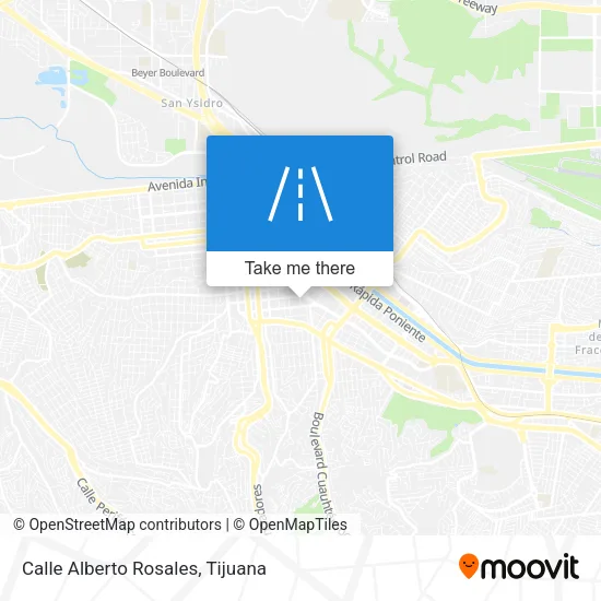 Calle Alberto Rosales map
