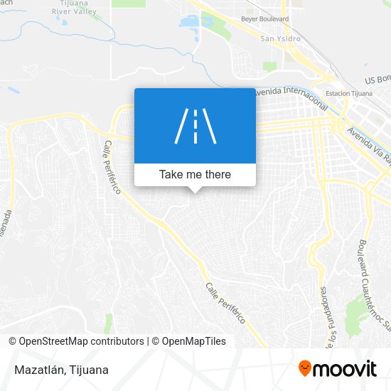 Mapa de Mazatlán