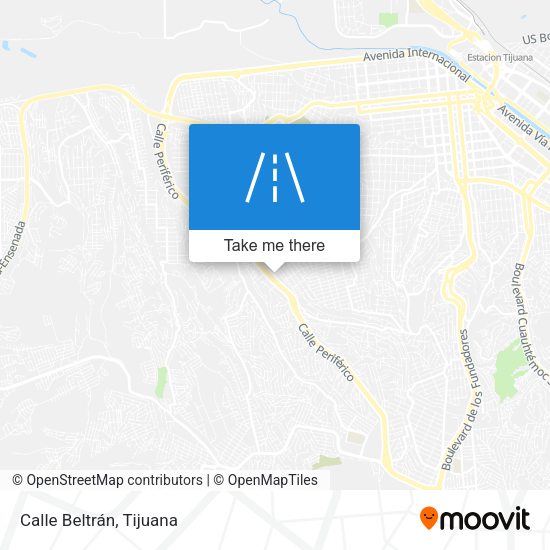 Mapa de Calle Beltrán