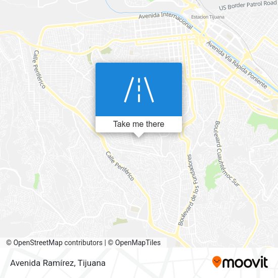 Mapa de Avenida Ramírez