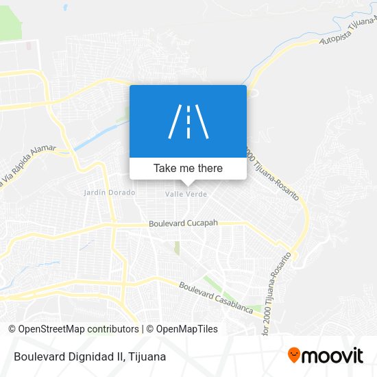 Boulevard Dignidad II map