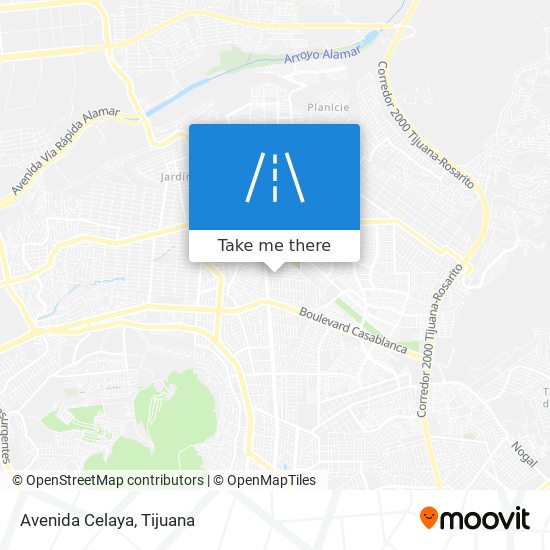 Avenida Celaya map