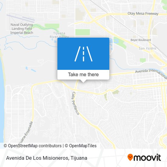 Avenida De Los Misioneros map