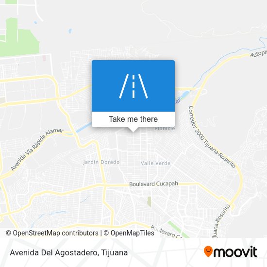Avenida Del Agostadero map
