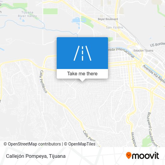 Mapa de Callejón Pompeya