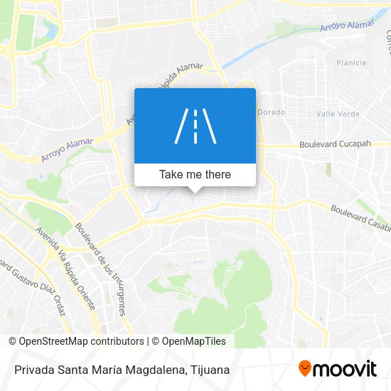 Privada Santa María Magdalena map