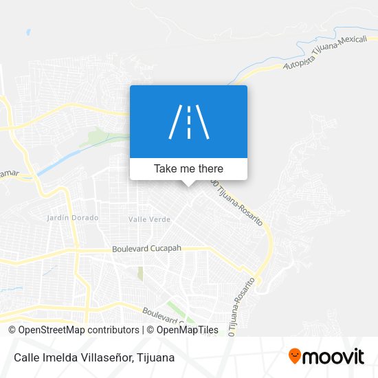Mapa de Calle Imelda Villaseñor