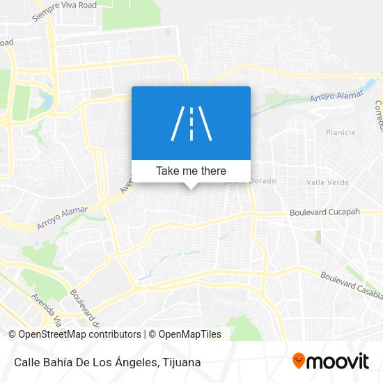 Mapa de Calle Bahía De Los Ángeles