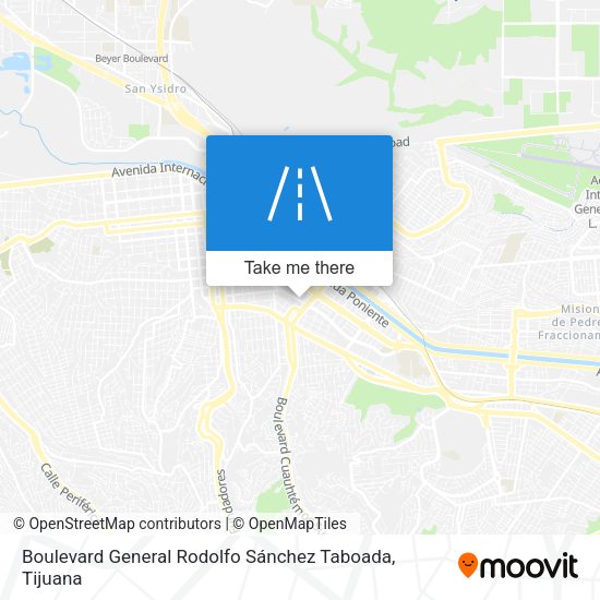 Boulevard General Rodolfo Sánchez Taboada map