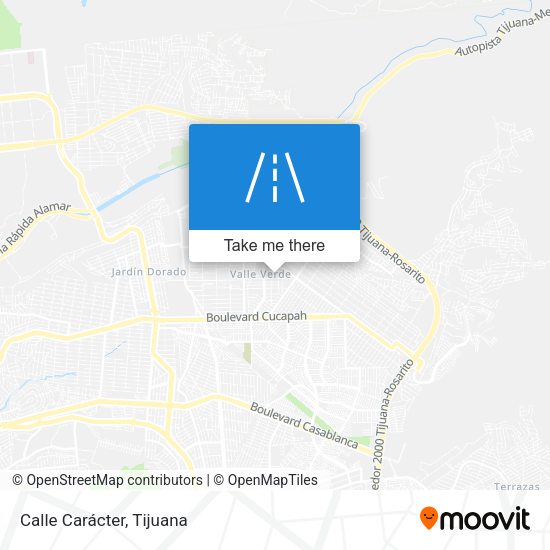 Mapa de Calle Carácter