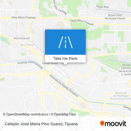 Callejón José María Pino Suarez map