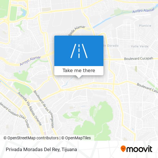 Privada Moradas Del Rey map