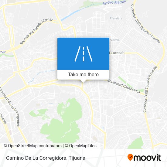 Camino De La Corregidora map