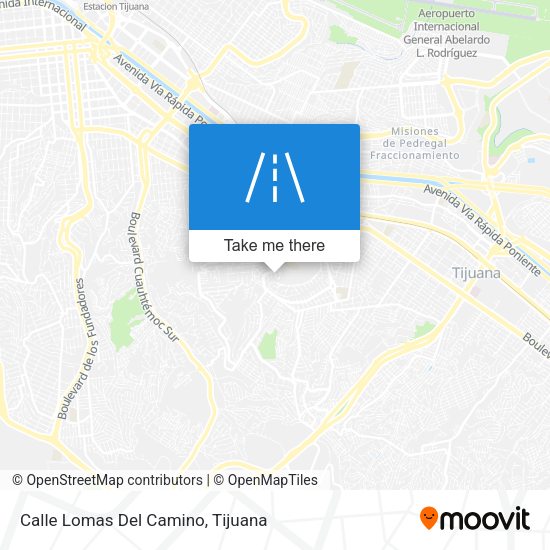 Calle Lomas Del Camino map