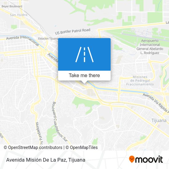 Mapa de Avenida Misión De La Paz